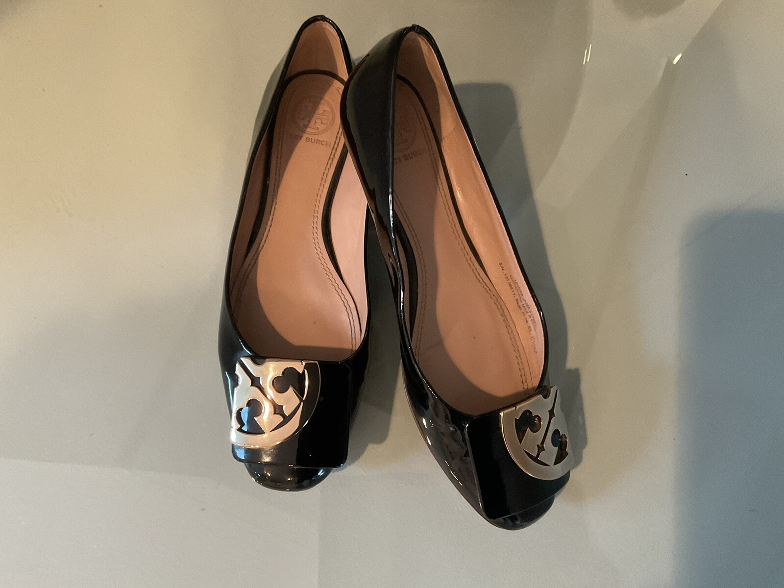 patent leather tory burch