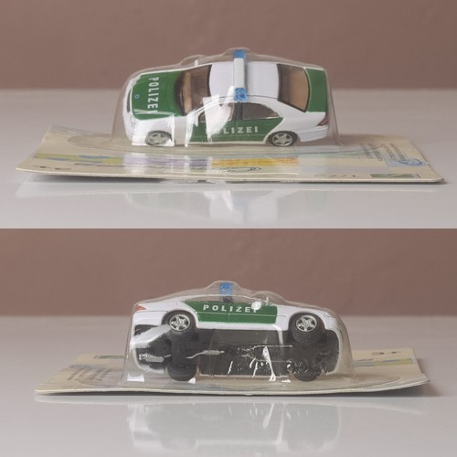 Cararama Hongwell 1/72 Scale, Mercedes-Benz C320 Diecast Polizei Police Car - Picture 18 of 19