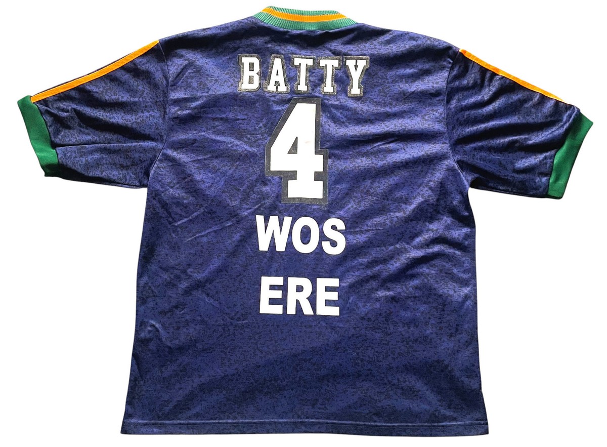 Newcastle Away Shirt 1997 -98 Adidas Batty 4 (good) Original