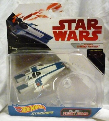 Star Wars Resistance A-Wing Starfighter Model From Hot Wheels