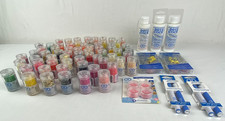 64X Diamond Dotz LOT Jars 13 Facets 0.42 oz  Accessories Bundle Arts Crafts B69