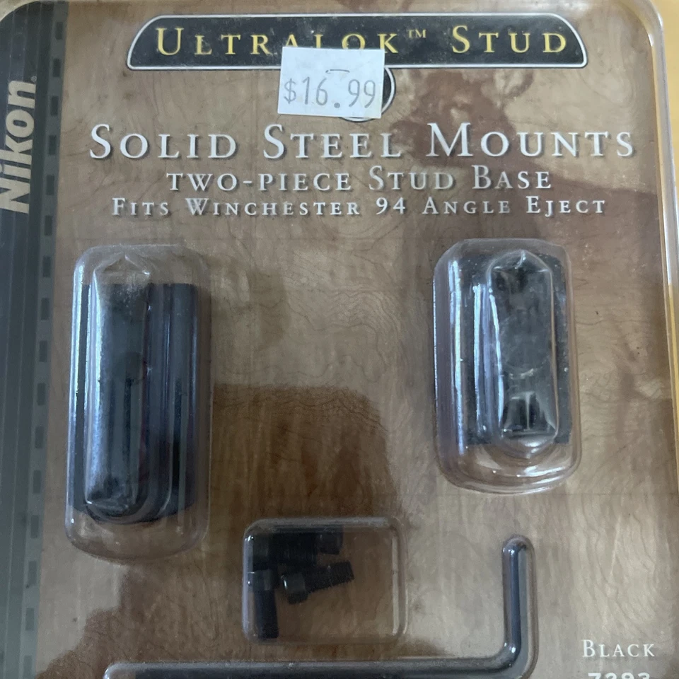 Base de pernos Nikon de dos piezas, Winchester 94 ángulo de expulsión, #7293, NOS (2-3) Foto 2 de 4