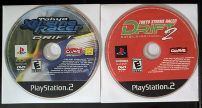 Tokyo Xtreme Racer Drift 1 & 2 (Sony PlayStation 2, 2005-07) ****TESTED****