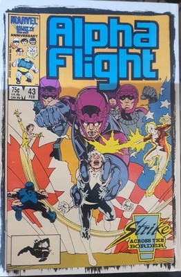 ALPHA FLIGHT #43 (1983) F MARVEL*