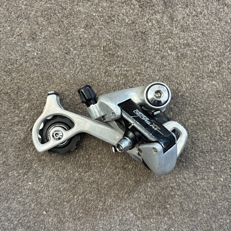 Shimano Deore XT RD-M735 Rear Derailleur Long Cage retro