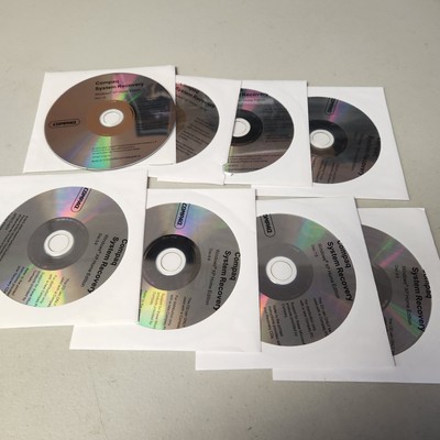 Compaq System Recovery Discs  Windows XP Home