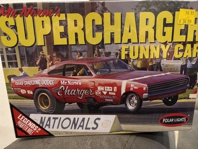 Polar Lights 1969 Dodge Charger Funny Car Mr. Norm 125 PLL989 Plastics Car/Truck
