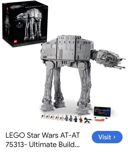 LEGO Star Wars Ultimate Collector Series AT-AT (set 75313)This  set of 6,785 Pc