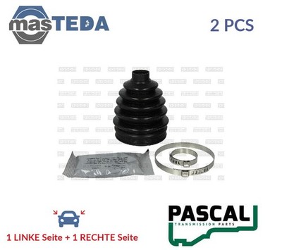G5W034PC ACHSMANSCHETTE ANTRIEBSWELLE WHEEL SIDE PASCAL 2PCS FÜR AUDI A1,A2,8XK