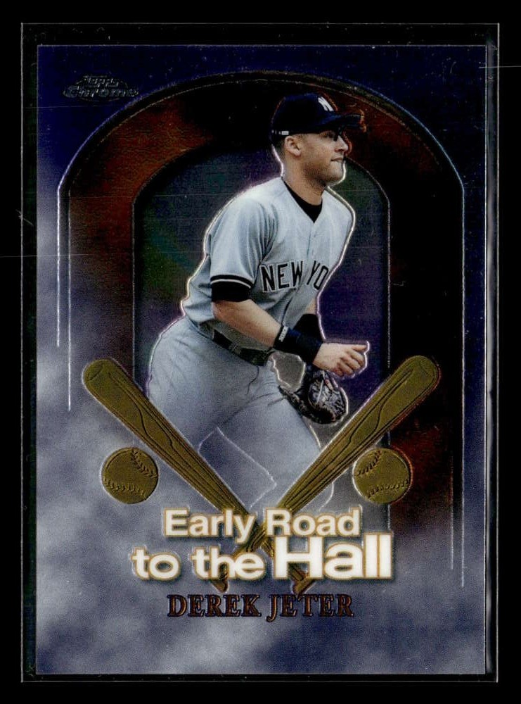 1999 Topps Chrome Derek Jeter Early Road to the Hall #ER2 Yankees UX2432