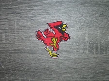 Ball State Cardinals Vintage Style Embroidered Iron On Patch 2.75" x 3"