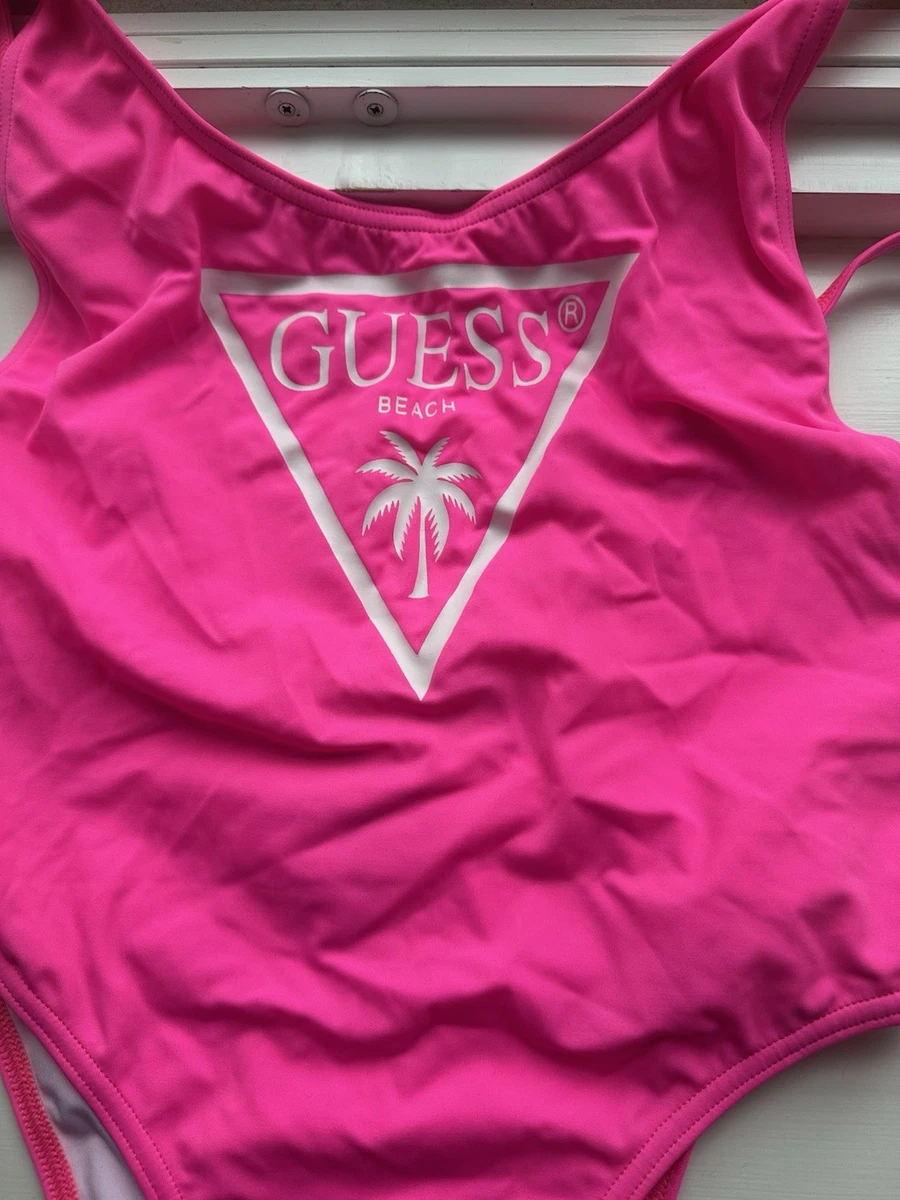 Monokini GUESS Skin Deep Cut Out - Imprimé Animalier - Taille XS - Neuf Avec étiquettes - Look Plage Sexy