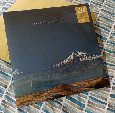 Franco Battiato L'ARCA DI NOE' 40th Anniversary BLU Vinyl Limited + CD Ed. 2022