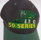 Vintage 1999 Cap 50 Series John Deere Combine Grube Harvesting Old Trucker Hat — photo 1