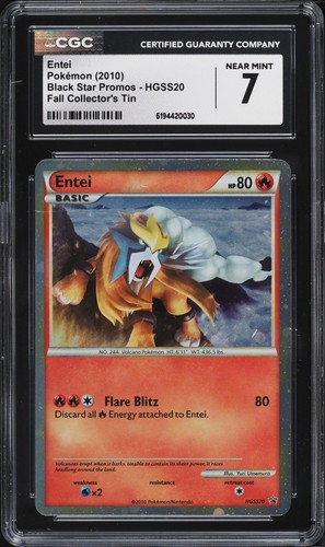 Entei graded CGC 7 for sale on eBay
