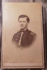 Unidentified Civil War Officer CDV Photograph St. Louis