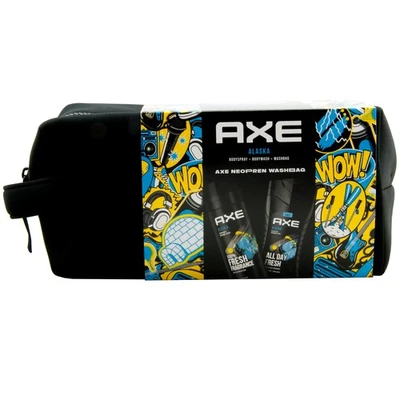 Axe Alaska Geschenkset mit Neoprentasche 1 x Duschgel + 1 x Deospray Bodyspray