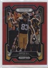 2024 Panini Prizm Draft Picks Red Prizm 246/299 Erick All #171 3hd