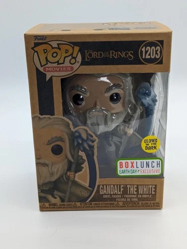 Funko Pop! Lord of the Rings Gandalf the White #1203 Glow Box Lunch Exclusive