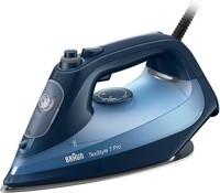 Braun TexStyle 7 Pro – Powerful Steam Iron with FreeGlide 3D EloxalPlus Soleplat