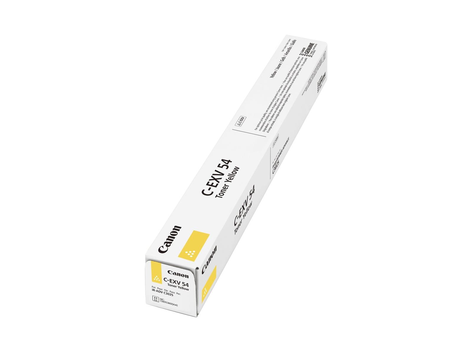 Canon C-EXV 54 cartuccia toner Originale Giallo - Immagine 7