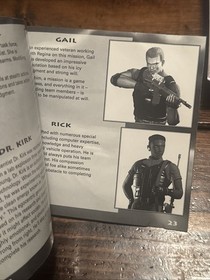 Dino Crisis (Sega Dreamcast) Authentic Manual ONLY