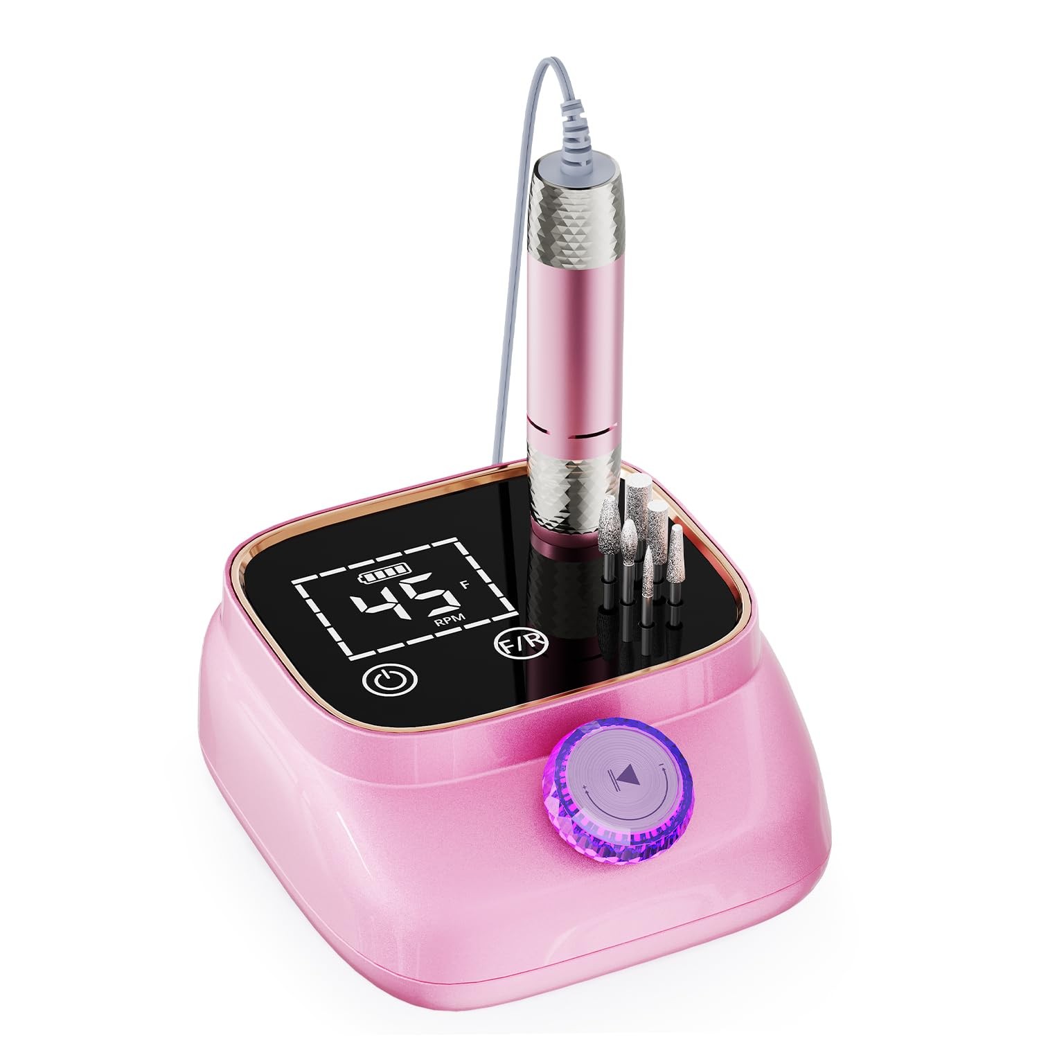ANBEISTEE Fresa Unghie 45000 Giri Professionale - Motore High-Tech