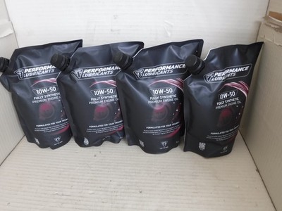 ( 4 X 1 Liter ) Triumph Fully Synthetic Premium Engine Oil 10w-50