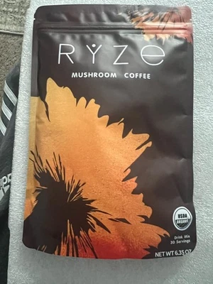 RY Mushroom Coffee Organic New 30 SERVINGS - FREE SHIPPING