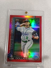 2025 Topps Pro Debut RED /10 Chase Dollander #PD-50 /10 (RC) Rockies Top Pick