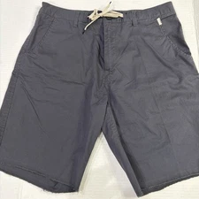O’Neill Originals Men’s Gray Chino Walk Shorts Casual Flat Front 100% Cotton NEW