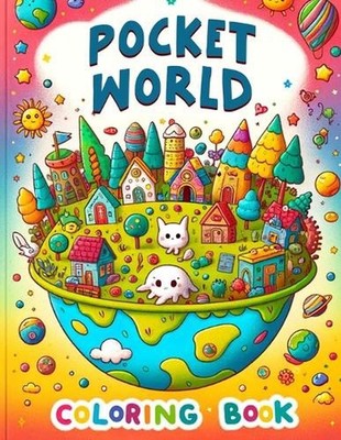 Pocket World Coloring book: Microscopic Magic Bring Tiny Worlds to Life with Vib