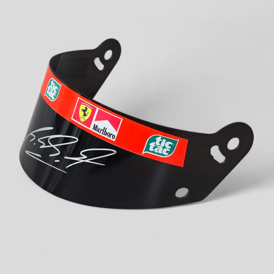 Michael Schumacher SIGNED F1 helmet Visor 2000 helmet shield- Full sized 1/1 - Image 4 of 4