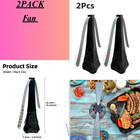2 Pack Outdoor Fly Repellent Fan Portable Table Keep Flies Away from Your Food