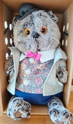 [BBB089] 22 cm Budie-Basa Budi Basa Cat Plush: Bersk