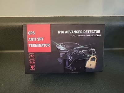 K18 Advanced GPS / ANTI SPY/ Terminator. GPS /SPY/Monitor Detector New Open Box