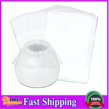 50 Pcs Transparent Paint Sprayer Cup Liners, 11.8" X 7.8",Disposable Liner Bags