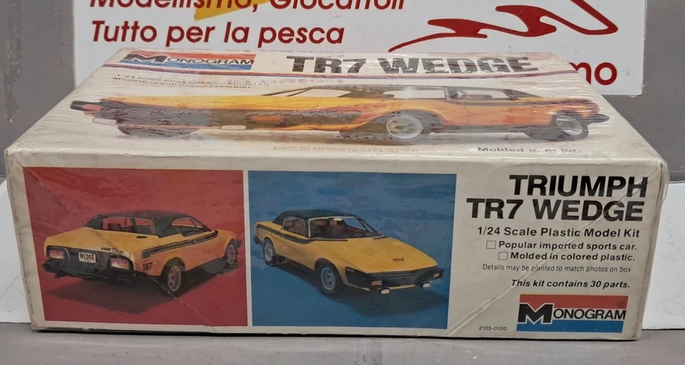 MONOGRAM 1/24 TRIUMPH TR7 WEDGE ITEM 2105 VINTAGE 1977 - Immagine 2 di 2