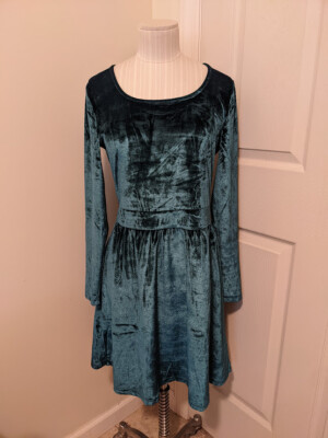 square neck green midi dress Dark Green Velvet Sweetheart Neckline Dress