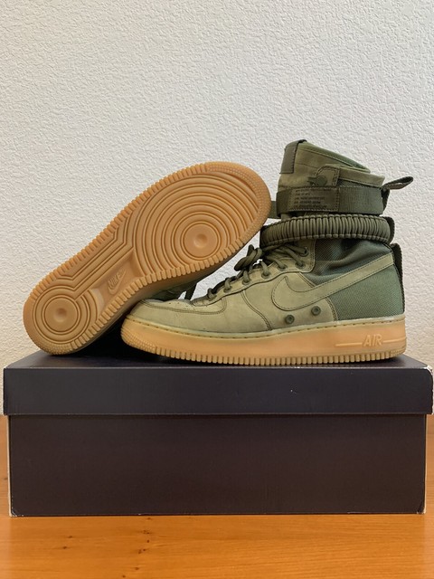 Size 10 - Nike Sf Air Force 1 Faded Olive 2016 for sale online | eBay