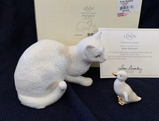 Lenox NEW FRIENDS 2-Piece Cats Kittens Figurine Sculpture New In