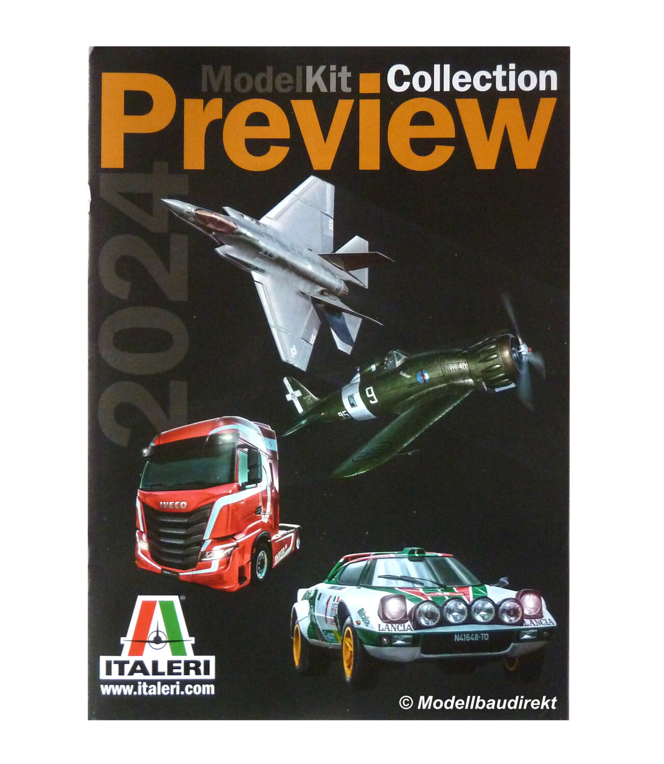 Italeri News Prospekt 2024 Flugzeug Militär Cars & Trucks Bausätze Katalog NEU