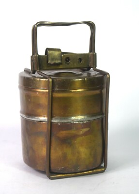 Indisches Messing Lunchbox Einzigartiges Design Schön BUILT Vintage Heim Decor.