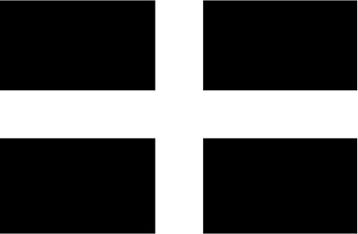 8' x 5' Cornwall Flagge Cornish County St Pirans extra groß Beerdigung Sarg Gardine