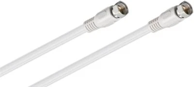 GOOBAY Cable satélite SAT cable de antena cable coaxial 0,3 1,5 2,5 5 10 m para receptor de TV