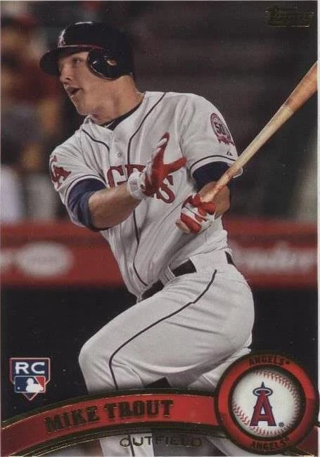 Topps Mike Trout 2016 Season Baseball Sports Trading Cards