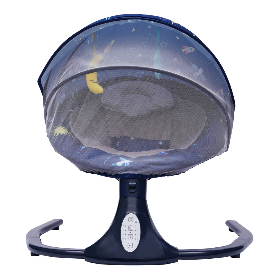 ajustar. Gorila de bebé 3 en 1 basculante asiento basculante eléctrico con silla de cuna Foto 3 de 4