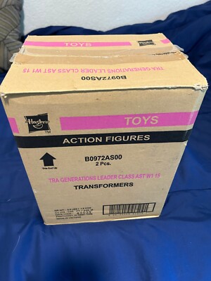 Package of 2 NEW Leader Megatron Transformers Generations Combiner Wars Hasbro