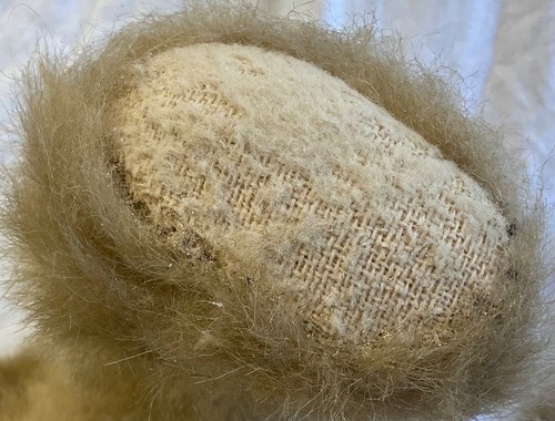 Artist Kathleen Wallace Stier Jointed~Large 17” Gold Mohair growler teddy bear - Picture 6 of 9