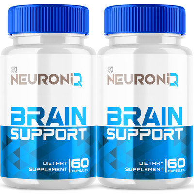 (2 Pack) Neuron IQ Pills - Brain Health & Cognitive Support Supplement 120 Caps